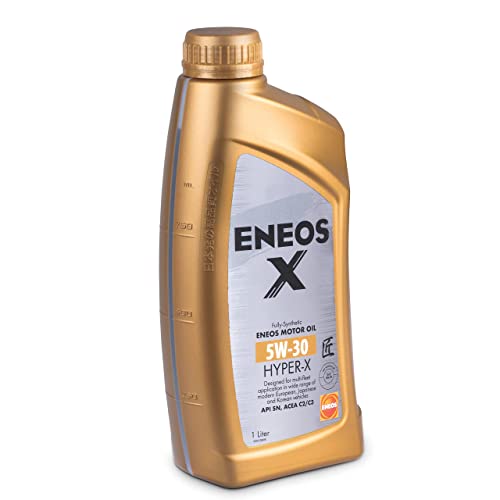 ENEOS Motoröl 5W30 HYPER X – 4 Liter, Vollsynthetisch, Sparsam, Für Viele Autos