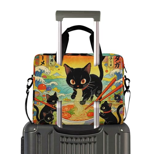 Funda para laptop portátil con correa y asa 15.6" miniatura 4