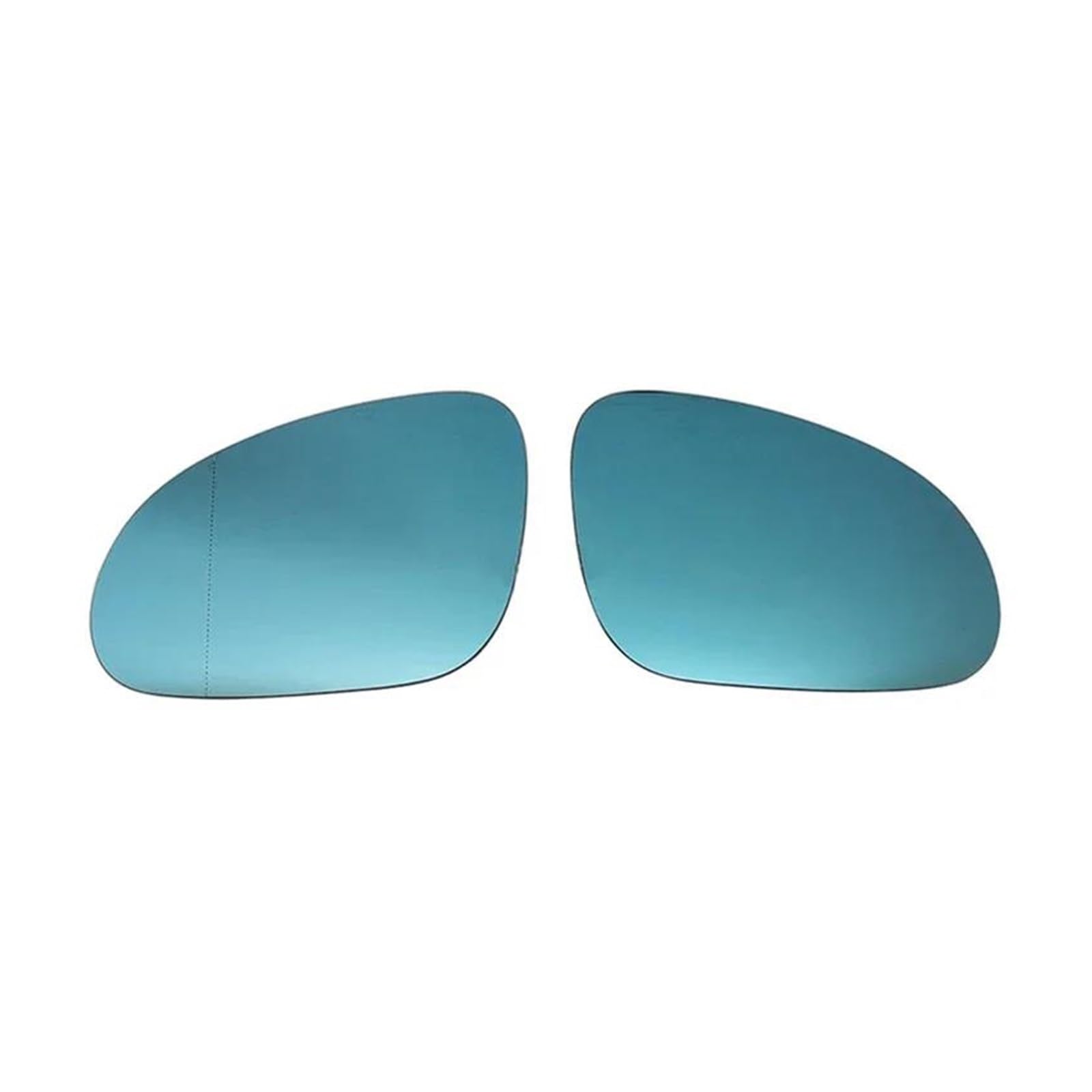 Verre rétroviseur recul miroir bleus VW Golf 5 Magotan B6 - 3