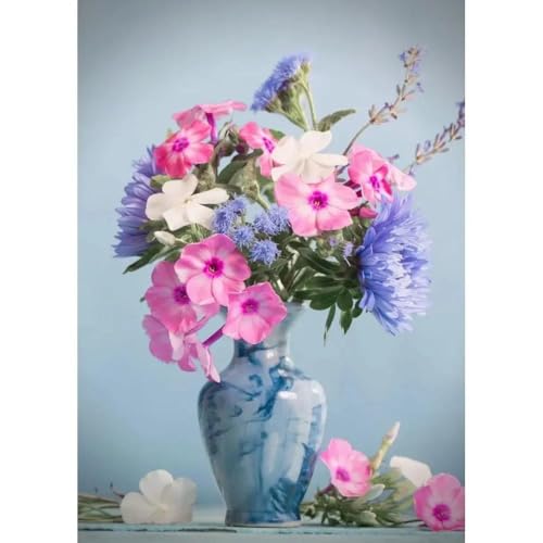 Image of Yocheng Home Colorful Decorating Flowers Painting Canvas Wall Art Pictures For Living Room Girl Bedroom Store Decor 40x50cm No Frame