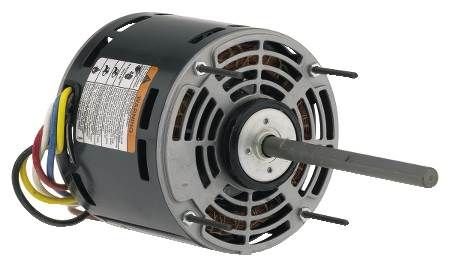 US Motors - 5830-1268, PSC, Direct Drive Fan, 1/5 HP, 1-Phase, 1075 RPM Motor