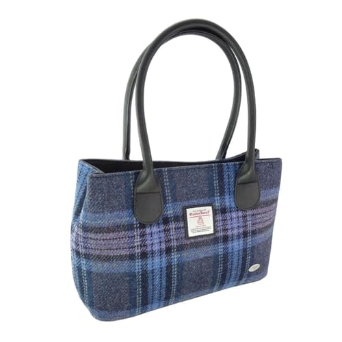 Sac à main classique Glen Appin en Harris Tweed authentique coloris Stewart