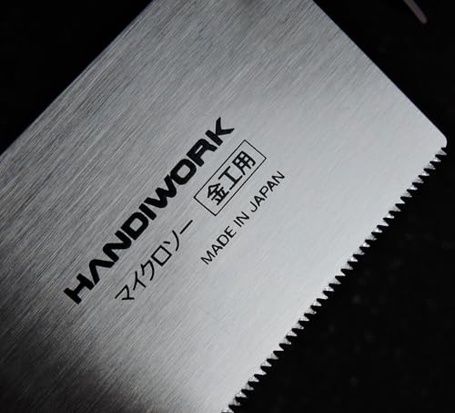 FAMEX 5520 Japansäge Dozuki Mini - kleine Handsäge Holzsäge Feinsäge für Holz - feinste und präzise Arbeiten und Modellbau