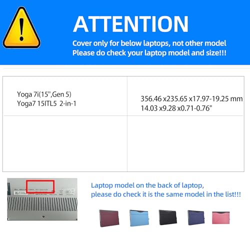 Funda para Laptop Lenovo Yoga 7i Gen 5 15 pulgadas miniatura 4