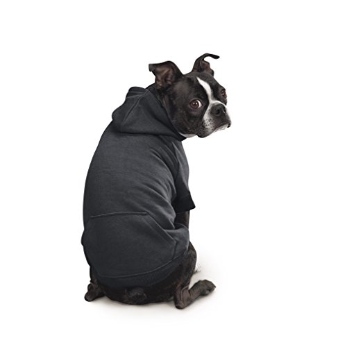 Zack & Zoey Basic Hoodie for Dogs 16 Inch Medium, Jet Black, M (Neck: 13", Girth: 22", Back: 16") - Image 3