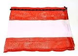 GARDEN TRENDS GardenTrends Banded 20' x 24' Mesh Bag - Firewood Bag - Reusable Produce Bag - Mesh Bag Drawstring - Potato And Onion Storage - Reusable Vegetable Produce Bag (100-Count)