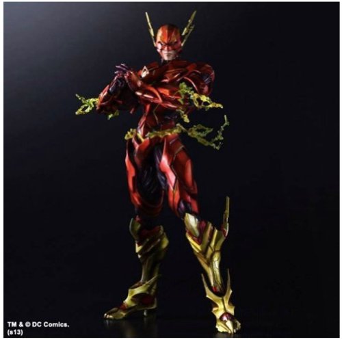 Play Arts Kai Dc Comics Variant Flash #TOP1