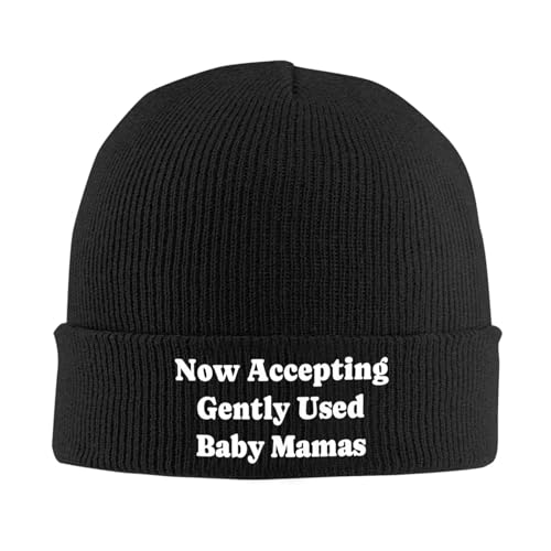 Now Accepting Gently Used Baby Mamas Beanie for Men and Women Knit Hat Warm Winter Beanies