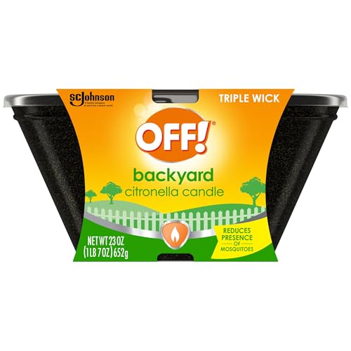 SC Johnson Off 3 Wick Citronella Bucket 23 oz Pack of 1