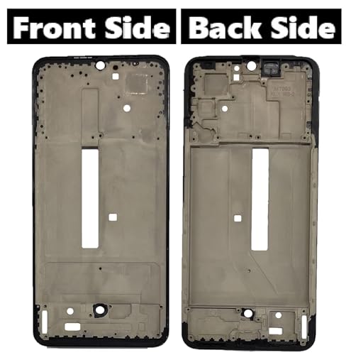 Image of LCD Middle Frame Chassis Housing Compatible with Vivo V21 - (Black)