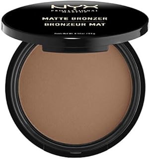 NYX Professional Makeup Matte Body Bronzer, Pressed Powder, Shimmer Free, Vegan Formula, Deep