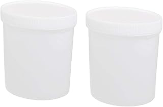 Lon0167 New 2pcs 500ml Featured Plastic Round Mouth reliable efficacy Sample Bottle White 90mmx115mm(id:be0 c6 23 0ba)