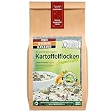 ORIGINAL LECKERLIES® Kartoffelflocken-Gemüsemix Black&White, 2 kg getreidefreie Gemüseflocken mit Kartoffel, Hundeflocken, Barf Zusatz Hund Hundefutter – Naturprodukt für Hunde