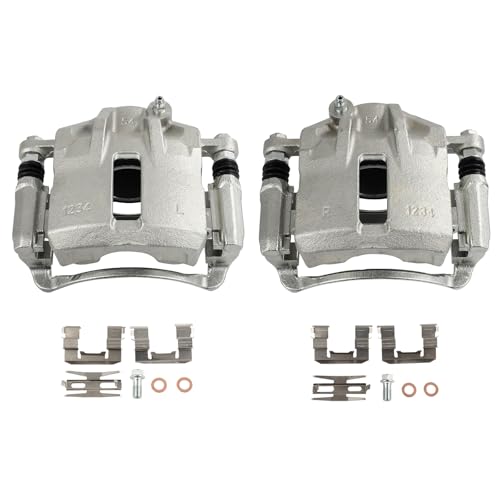 Image of SCITOO 19B2848 19B2849 Front Left & Right Disc Brake Calipers Assembly w /Bracket For Hyundai For Elantra 2002-2005