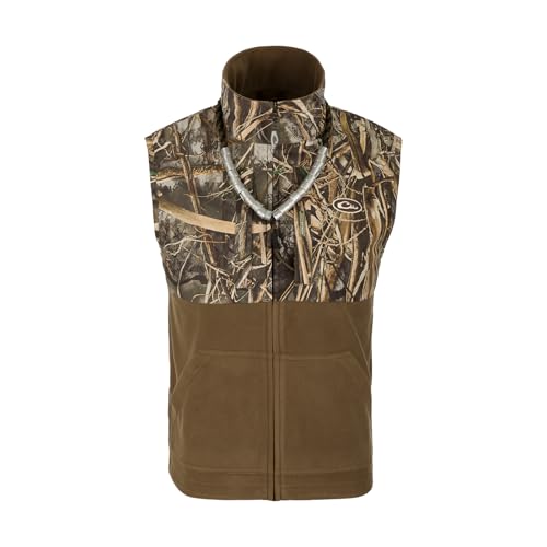 Drake Waterfowl Men's MST Eqwader Vest, Realtree Max-7, Large