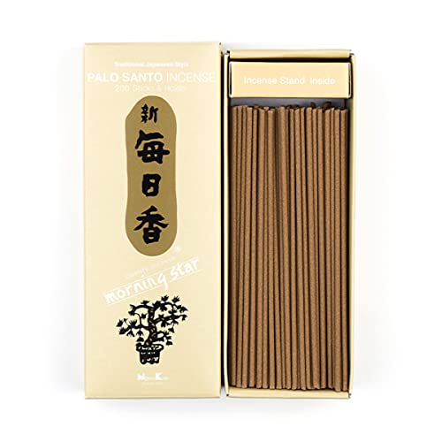 Morning Star - Palo Santo 200 Sticks Incense By Nippon Kodo Japanese Quality Incense #TOP21
