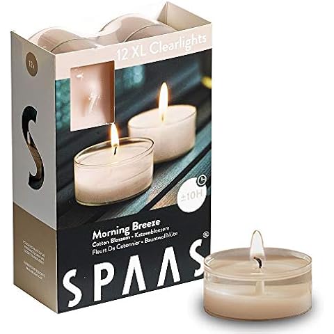 Spaas 12 Maxi Scented Tealights - Morning Breeze Cover