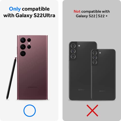 Image of ZORBES for Samsung S22 Ultra Case with Stand, S22 Ultra Cover with Camera Protection, Heavy Duty Shockproof Protective Samsung S22 Ultra Back Cover, TPU Camera Protection Case