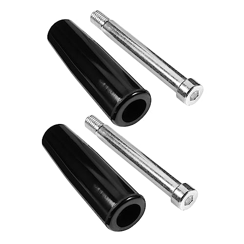 Abaodam Threaded Crank Handle Easy Install 2pcs Universal Rotating Tool Handle for Milling Lathe
