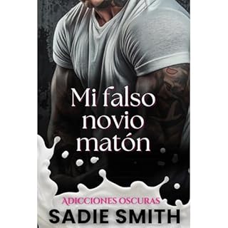 Mi falso novio matón Audiolibro Por Sadie Smith arte de portada