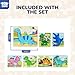 TOY Life Toddler Puzzles Ages 2-4, Wooden Puzzles for Toddlers 1-3, 7 Pcs Dinosaur Puzzle 2 Year Old, Puzzles for Kids Ages 3-5, Toddler Boy Toys 2-3, Educational Learning Toys for 3 Year Old