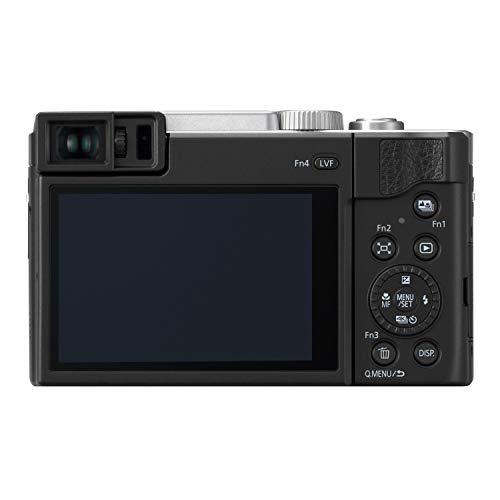 Image of Panasonic LUMIX ZS80 20.3MP Digital Camera, 30x 24-720mm Travel Zoom Lens, 4K Video, Optical Image Stabilizer and 3.0-inch Display - Point & Shoot Camera with Lecia Lens- DC-ZS80S (Silver), Black