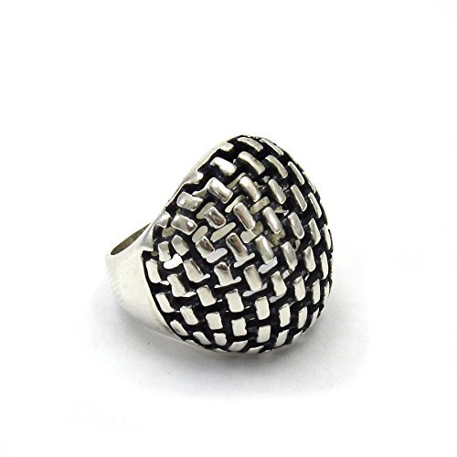 Lourde bague en argent massif 925 R001399 Empress