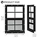 NOTASA Shed Windows 2 Pack, Chicken Coop Windows 12