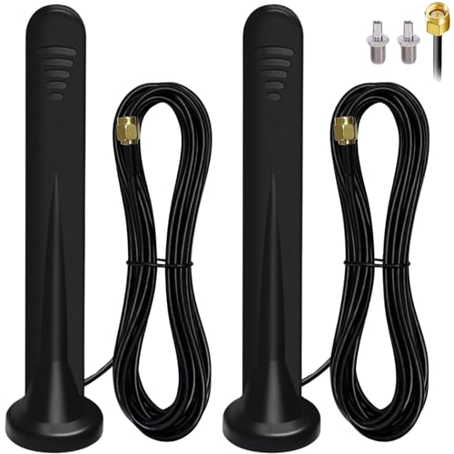 2 Stück 4G LTE Antenne 5G Signal Booster Omni-Direktionale Netzwerk Antenne SMA Ts9 Anschluss 15dbi Magnetische Basis Antennes mit 3m Kabel Für 3g/4g/5g/Gsm/Gprs Router Iot Gateway Smart Home 2 Stück 4G LTE Antenne 5G Signal Booster Omni-Direktionale Netzwerk Antenne SMA Ts9 Anschluss 15dbi Magnetische Basis Antennes mit 3m Kabel Für 3g/4g/5g/Gsm/Gprs Router Iot Gateway Smart Home