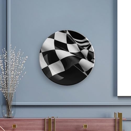 Plato Decorativo Bone China Blanco con Soporte 7in miniatura 5