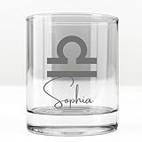 PERSONNALISATION : Cliquez maintenant Personnaliser et personnaliser dans le configurateur Amazon. Choisissez votre signe du zodiaque et saisissez le nom de votre choix. Chaque verre est gravé individuellement selon vos informations.