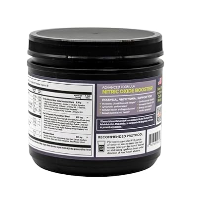 Cardio Miracle Nitric Oxide Supplement 60 Servings - Beet Root Powder with L-Arginine to Support Circulation, Blood Flow, Energy, Endurance, Stamina & Heart Health for Men and Women