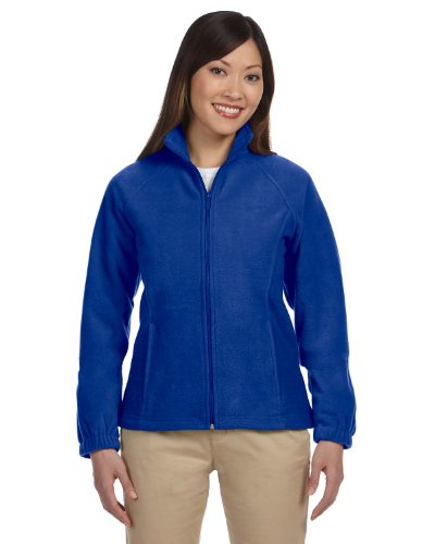Ladies' 8 oz. Full-Zip Fleece - TRUE ROYAL - M