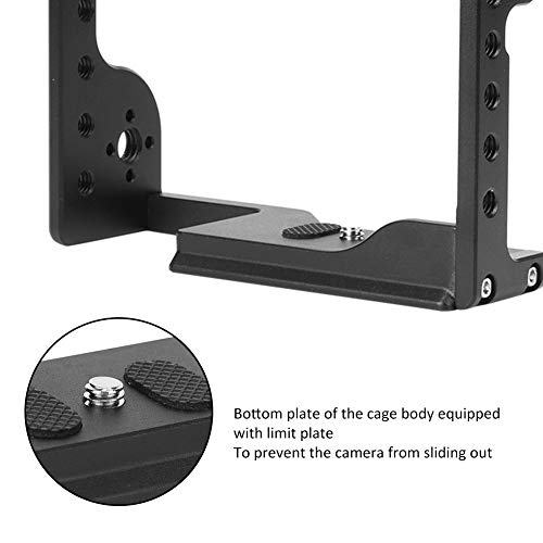 Image of Aluminium Alloy Camera CAGE KIT with Handle CNC Machining and ANODIZATION for Sony A6600 MIRRORLESS Camera