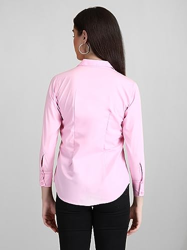 Image of CINDERS Women's Stylish Cotton Regular Fit Extra Comfortable Full Sleeve Casual Formal Shirt