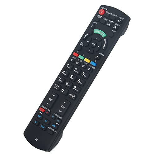 Replacement Remote Control Fit for Panasonic TH-P42X30D TH-P42X30K LCD TV N2QAYB000603