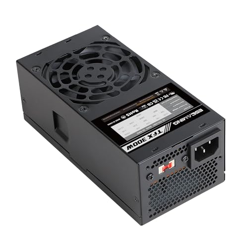 Image of ESGAMING TFX 300W Standard Flex ATX 300W Power Supply, Support 115 /220V Switch, All Protections