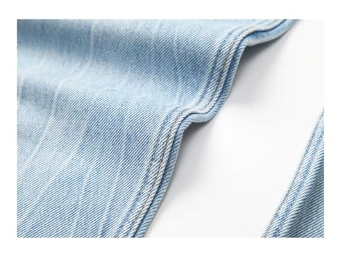 Men's Classic Light Vintage Wash Casual Straight Loose Jeans3