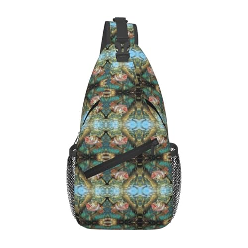Sac à bandoulière poisson design léger et compact