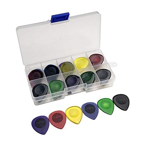 Alice Durable Clear Large Guitar Picks Set Cover