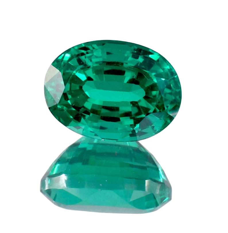 Émeraude naturelle de Zambie 15 x 20 mm facettée pour joaillerie d'exception