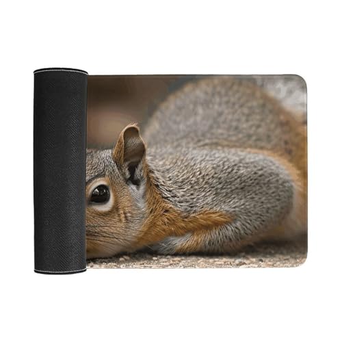 Mouse Pad grande blanco con base antideslizante miniatura 3