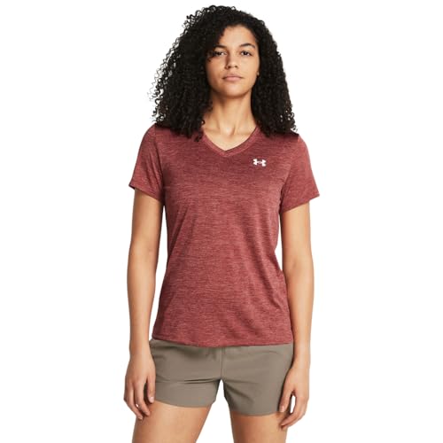 Image of Under Armour Women's Tech Twist V Neck Short Sleeve T-Shirt