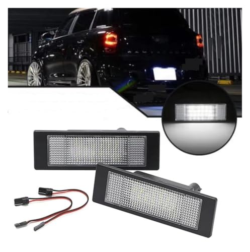 Luces LED matrícula coche acabado premium para modelos E63 y E64 de 2004 a 2010 3