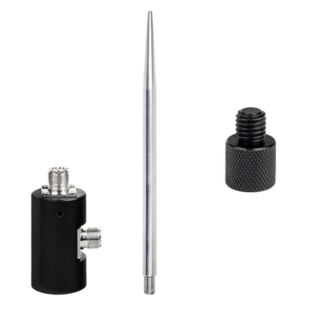 Base de antena de aluminio portátil para coche con conector M-Hembra de alta estabilidad 7