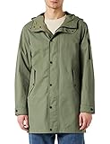 Mezcla de algodón, suave s.Oliver Jacke Chaqueta, Green, S de los Hombres