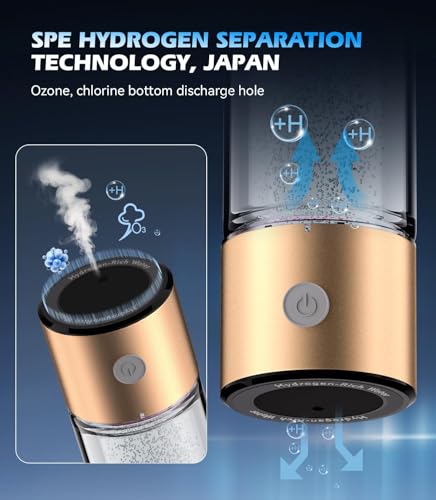 LOZLTX 2025 Technology Hydrogen Water Bottle | NO.1 Double Hydrogen Concentration | H2 Electrolysis - 5000PPB | Enhance Water Quality in 3 Minutes - Image 5
