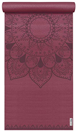 Yogamatte Yogimat® Basic - Art Collection - Harmonic Mandala Bordeaux