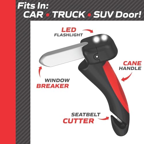 EMSON Original Car Cane Car Handle Assist for Elderly – 2 Pk