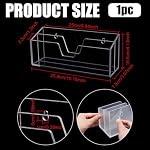 PH PandaHall Acrylic Mail Organizer Clear Mail Holder for #10 Envelopes - Image 3